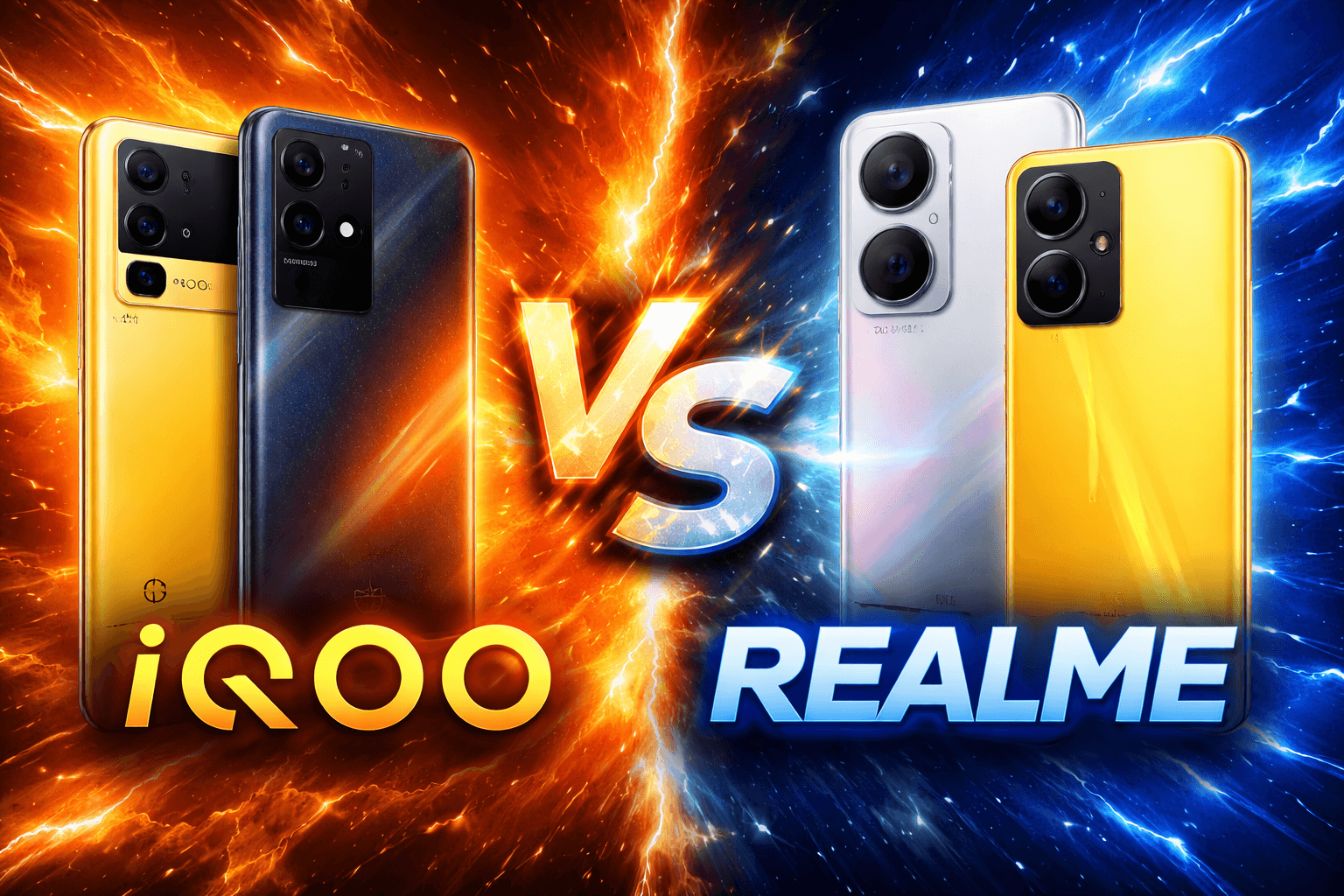 iQOO vs Realme comparison 2026