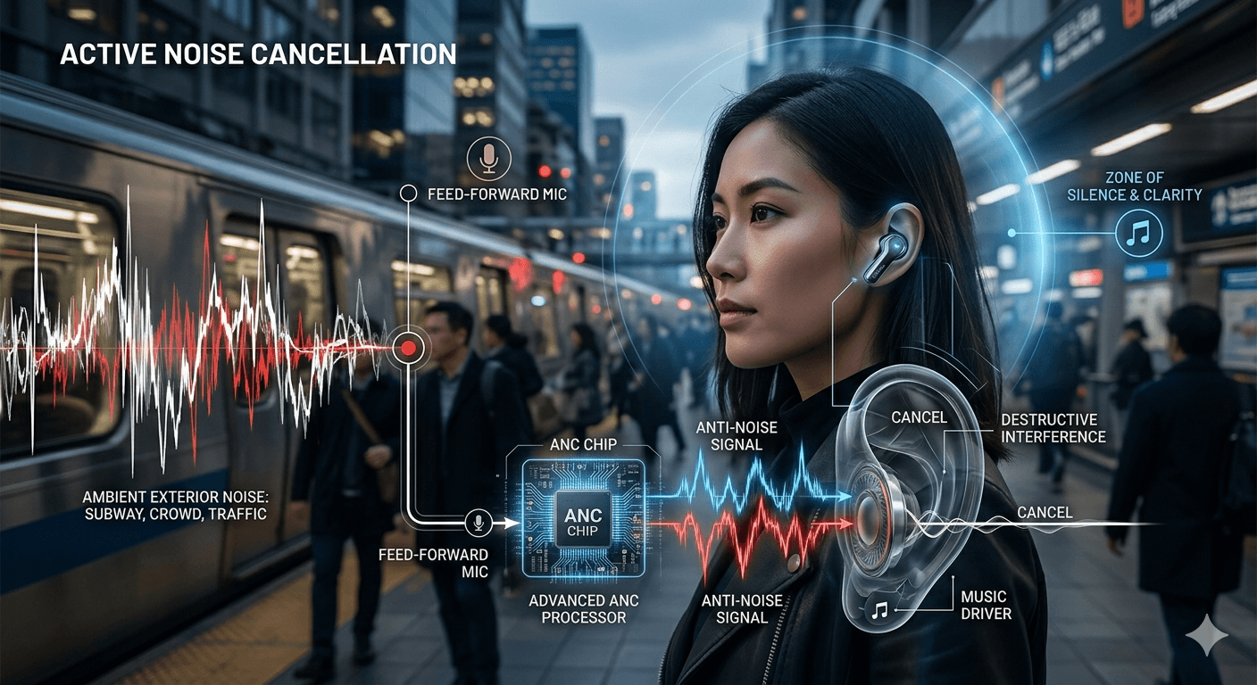 what is ANC in earbuds