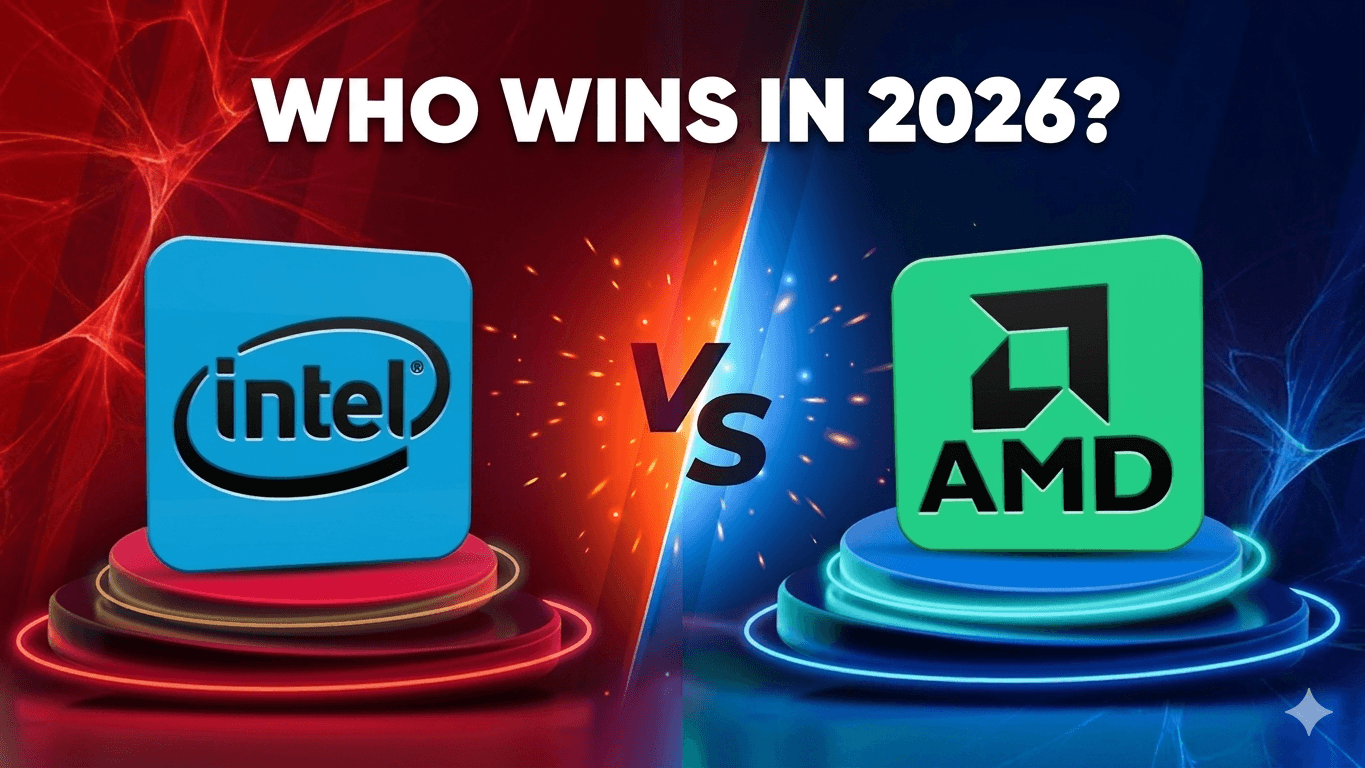 Intel vs AMD 2026 processor comparison laptop chips